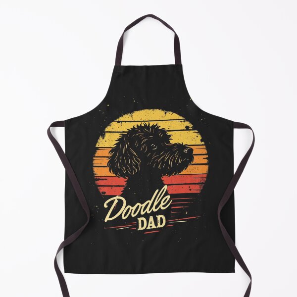 Item preview, Vintage Doodle Dad Dog Lover Men Fur Dad Retro Gift designed and sold by CleoJames.