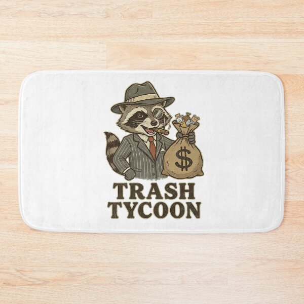 Item preview, Trash Tycoon - Funny Vintage Gangster Raccoon Trash Panda Art designed and sold by AdyKurniawan.