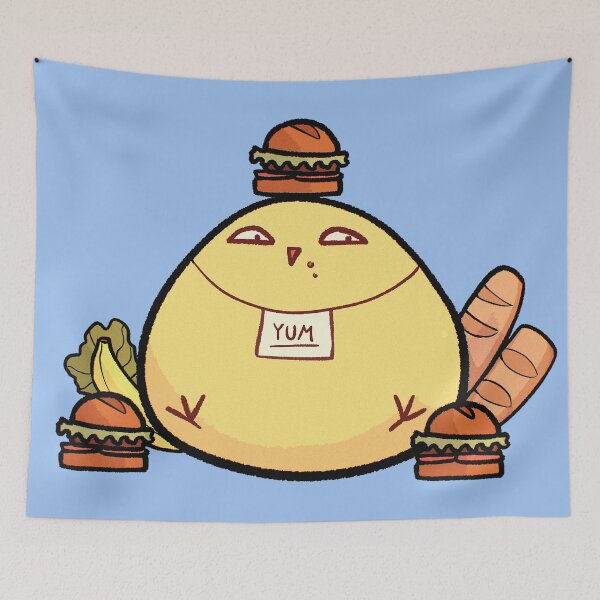 Item preview, Hungry Chicken With Burgers  designed and sold by ChonkyHens.