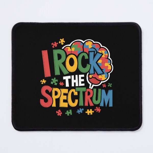 Item preview, Autism Brain I Rock The Spectrum Awareness Boys Girls Kids designed and sold by JonathalIngham.
