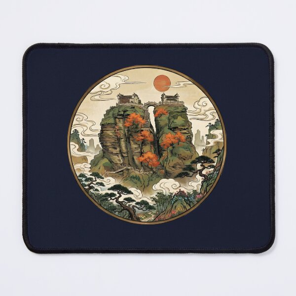 Item preview, Mount Fanjing Temple: Cloud-Piercing Peaks designed and sold by HBR-Graphics.