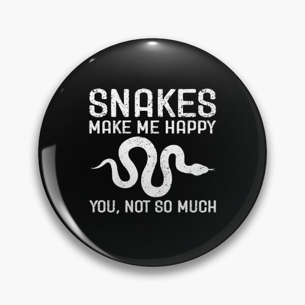 Item preview, Snakes Make Me Happy. You, Not So Much - Snake Lover Funny Quote designed and sold by mazenyverxa.
