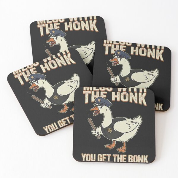 Item preview, Mess With The Honk You Get The Bonk - Funny Security Goose Meme designed and sold by AdyKurniawan.