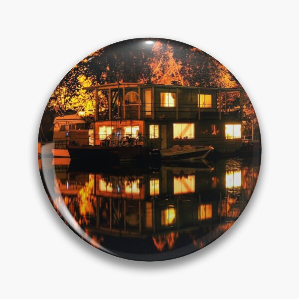 Item preview, Houseboat on Upper Mississippi River designed and sold by Tridentulus.