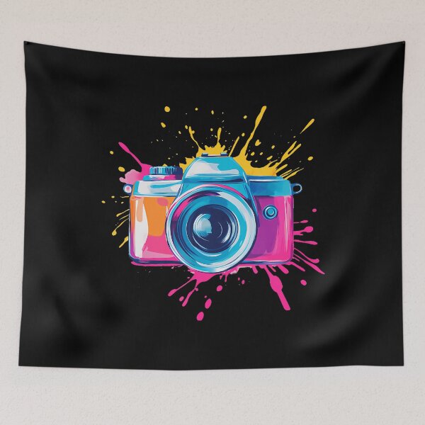 Item preview, Color Explosion With Camera For Photo Fans designed and sold by CeliaApril.