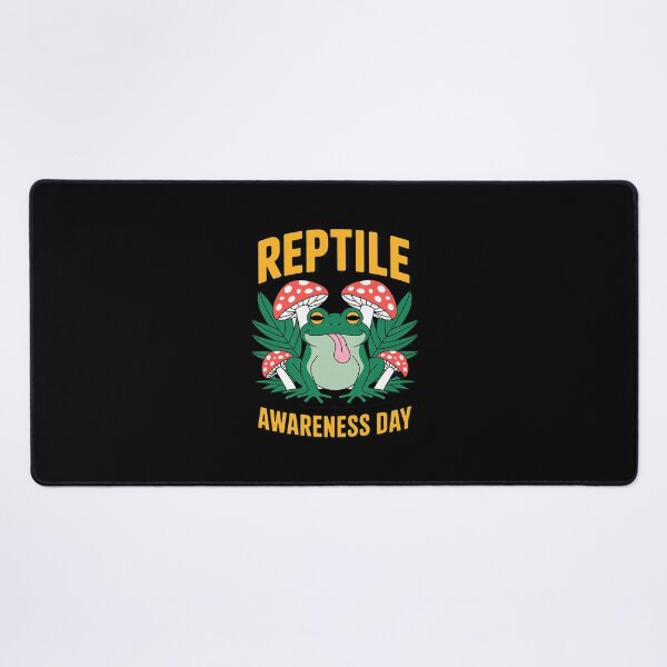 Item preview, Reptile Awareness Day Frog – Long Tongue Cartoon designed and sold by JaskconLIfe23.
