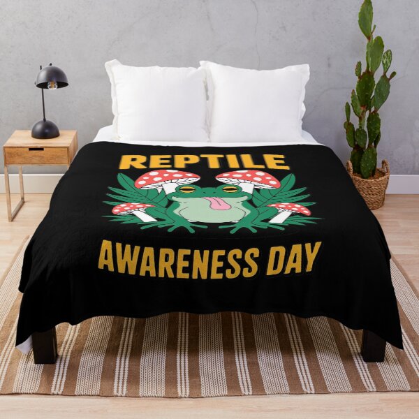 Item preview, Reptile Awareness Day Frog – Long Tongue Cartoon designed and sold by JaskconLIfe23.