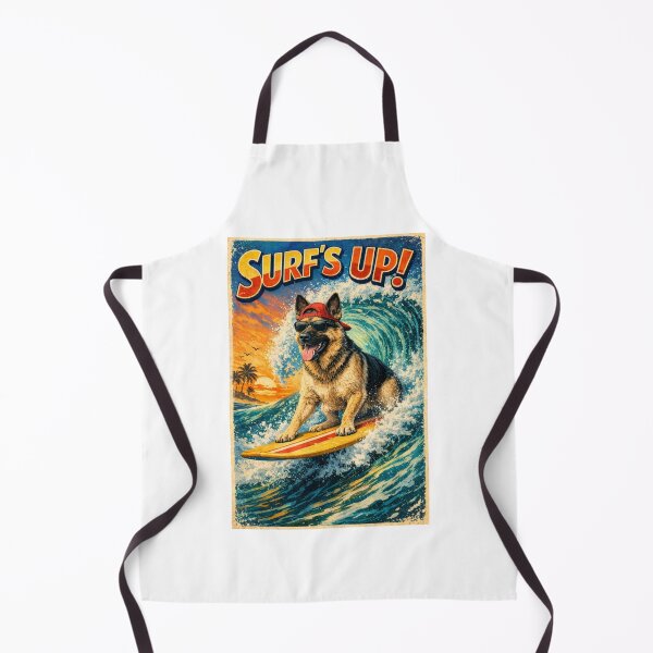 Item preview, Copy of German Shepherd - Surfs up designed and sold by Taz-Clothing.