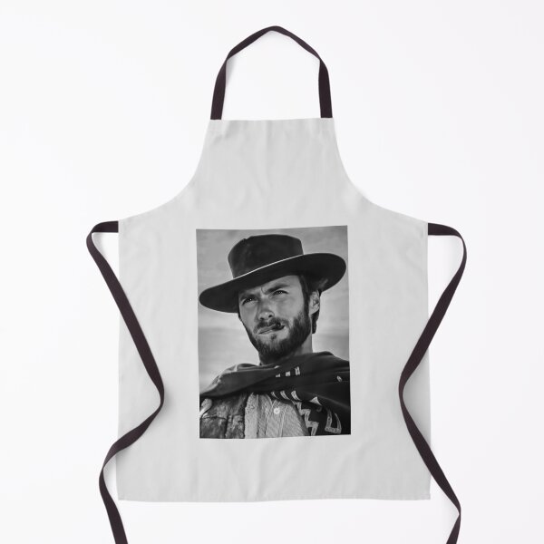 Item preview, Clint Eastwood Classic Black and White Portrait designed and sold by thesnakeater.