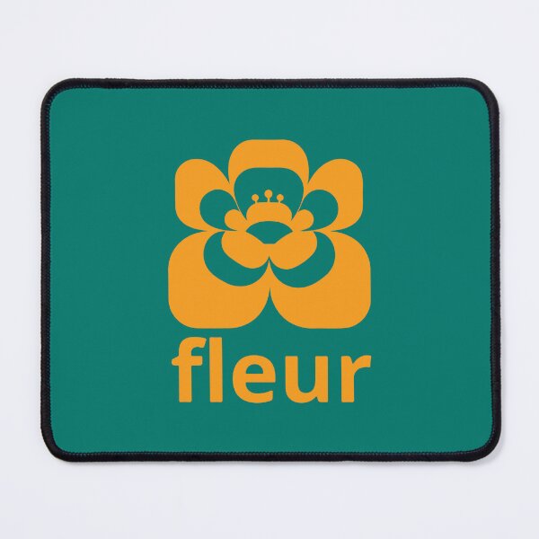 Item preview, Minimalist Orange Fleur Flower designed and sold by KiwiRider.