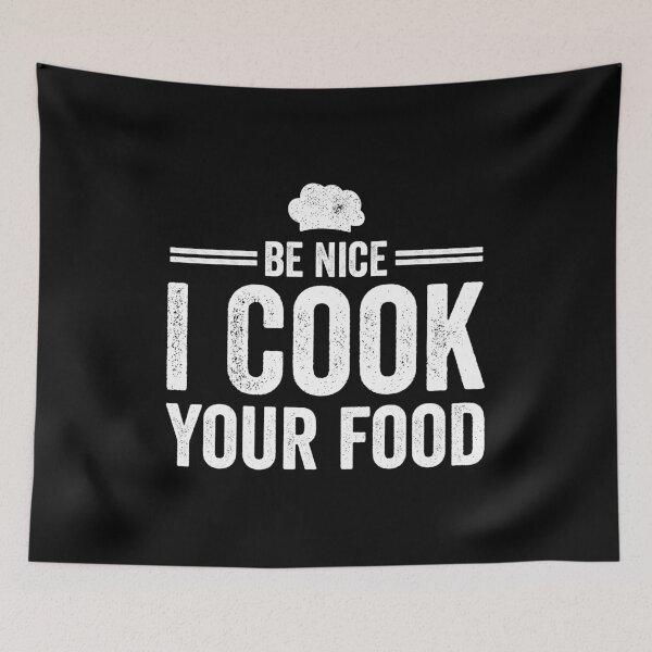 Item preview, Be Nice I Cook Your Food - Funny Cooking Chef Restaurant Gift designed and sold by mazenyverxa.
