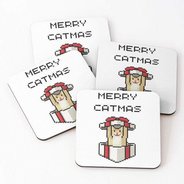 Item preview, Merry Catmas Sticker designed and sold by EmmanEtha.