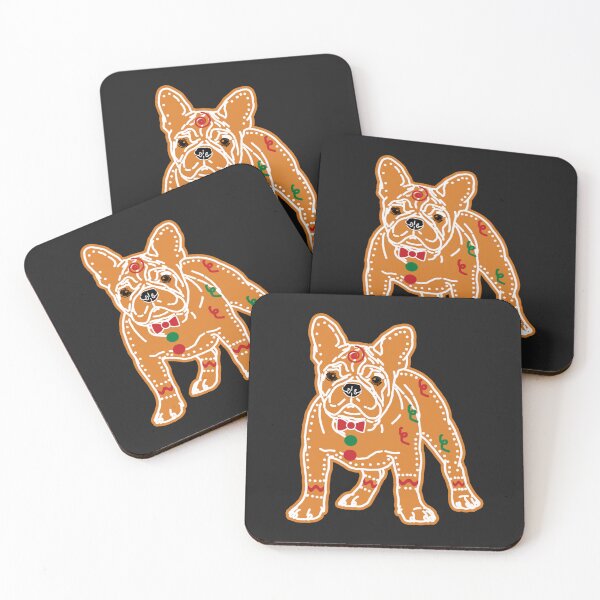 Item preview, French Bulldog Gingerbread Dog Pet Lovers Christmas Holiday designed and sold by CleoJames.