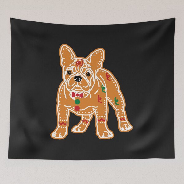 Item preview, French Bulldog Gingerbread Dog Pet Lovers Christmas Holiday designed and sold by CleoJames.