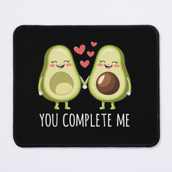 Item preview, You Complete Me Valentine's Day - Avocado Lover & Guacamole designed and sold by Moxizz.