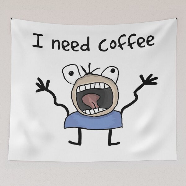 Item preview, I need coffee designed and sold by LuloCreative.