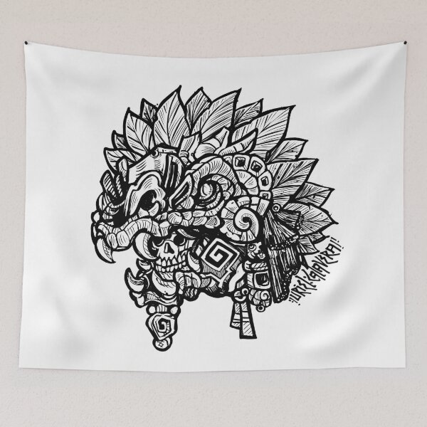 Item preview, Black Quetzalcoatl designed and sold by UrielCalavera.