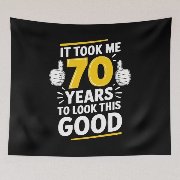 Item preview, 70th Birthday Gift, Took Me 70 Years - 70 Year Old designed and sold by catsdothingz.