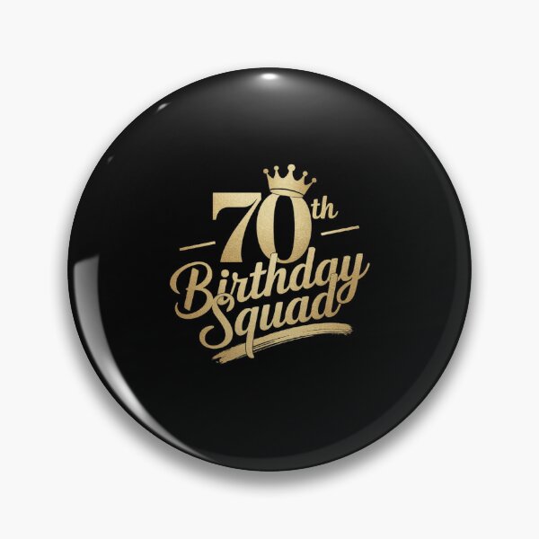Item preview, 70th Birthday Squad 70 Year Old Bday Family Party designed and sold by catsdothingz.