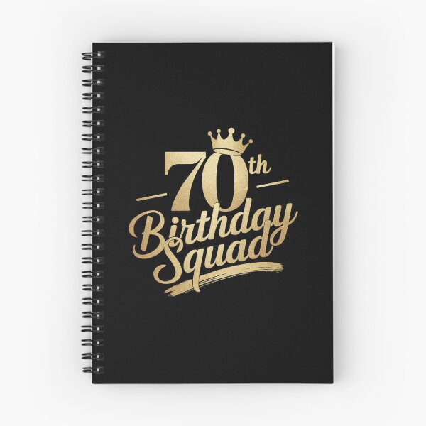 Item preview, 70th Birthday Squad 70 Year Old Bday Family Party designed and sold by catsdothingz.
