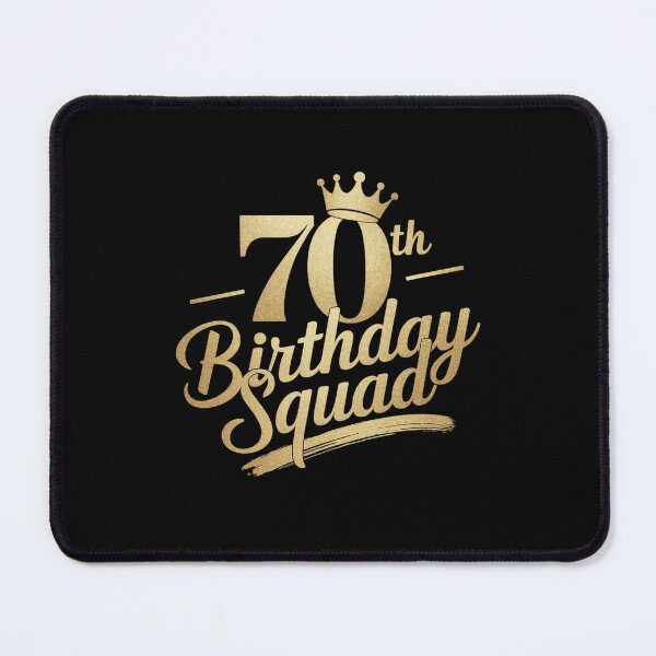 Item preview, 70th Birthday Squad 70 Year Old Bday Family Party designed and sold by catsdothingz.