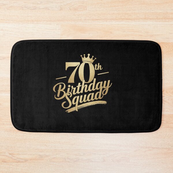 Item preview, 70th Birthday Squad 70 Year Old Bday Family Party designed and sold by catsdothingz.