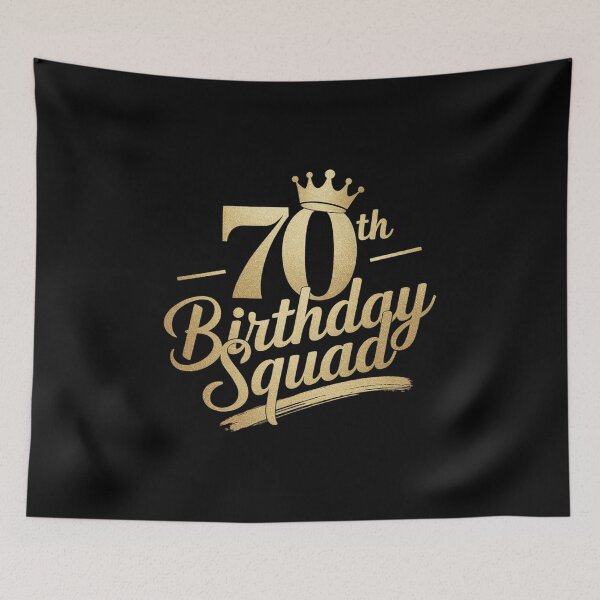 Item preview, 70th Birthday Squad 70 Year Old Bday Family Party designed and sold by catsdothingz.