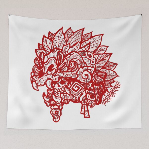 Item preview, Red Quetzalcoatl designed and sold by UrielCalavera.