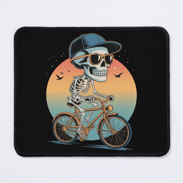 Item preview, Ride Your Bike Cycling Skeleton Adventure Graphic designed and sold by JaskconLIfe23.