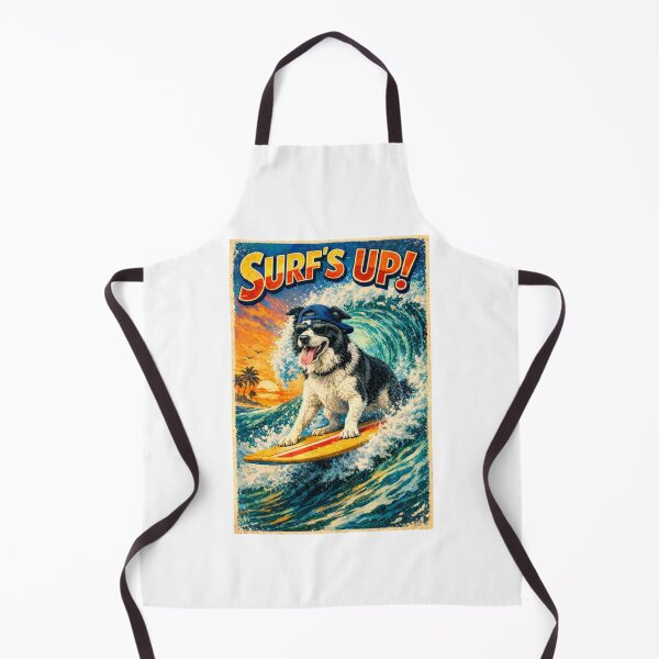 Item preview, Border Collie - Surfs up designed and sold by Taz-Clothing.