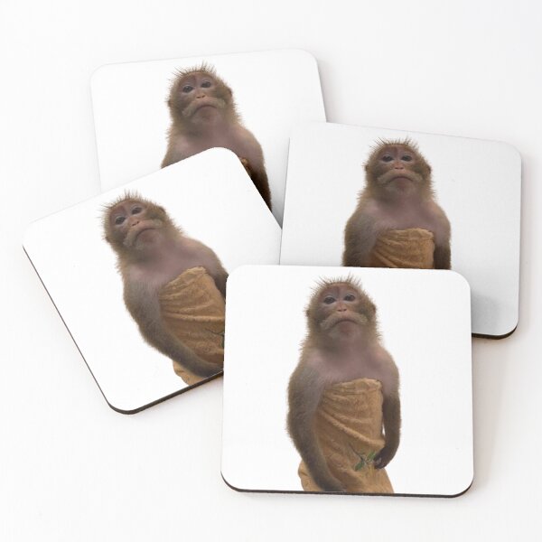 Item preview, monkey in towel  designed and sold by monkey zone.