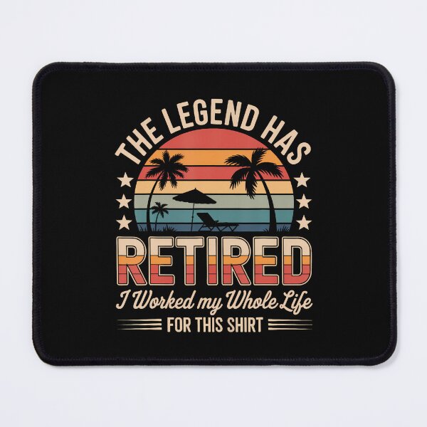 Item preview, The Legend Has Retired Funny Retirement Vintage Sunset designed and sold by bambiai.