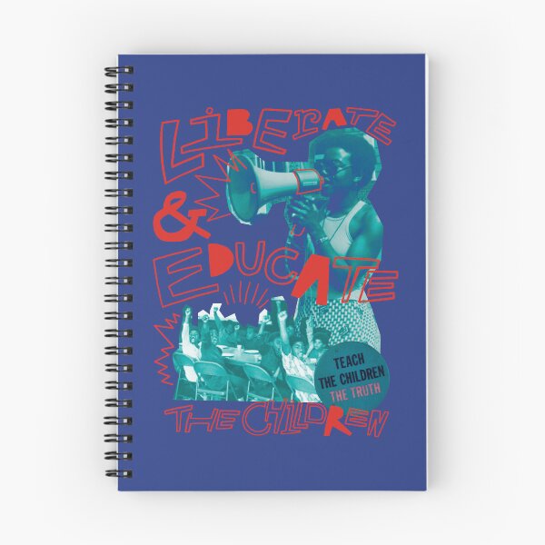Item preview, liberate and educate designed and sold by prettyininkpress.