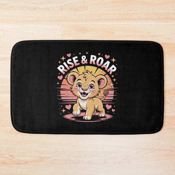 Item preview, Rise & Roar Lion Sunrise Graphic Powerful Motivation designed and sold by JaskconLIfe23.