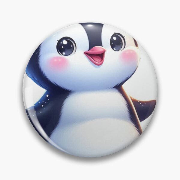 Item preview, Cute Penguin Kawaii - Happy Love Penguin Character - Adorable Animal Lover Gift designed and sold by Pablo059.