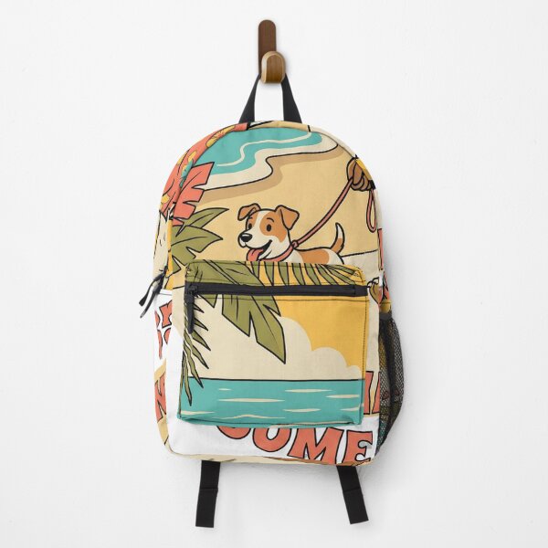 Item preview, Just Handling Some Things Beach Eagle Dog Walk designed and sold by RectifyFashions.