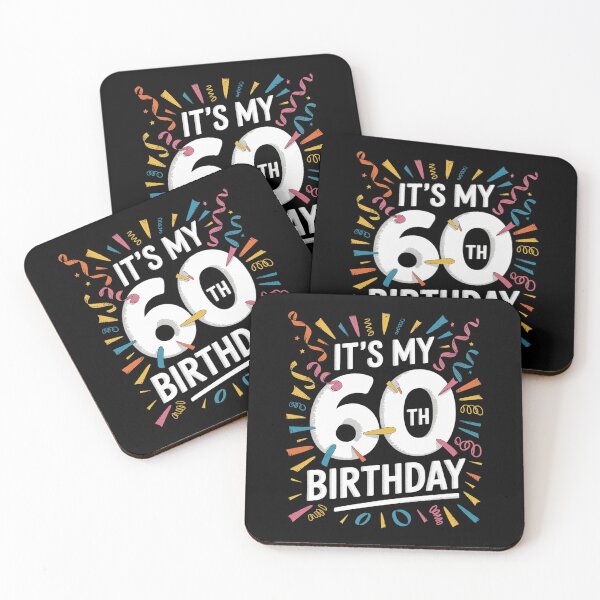 Item preview, It's My 60 Year Old Birthday Squad 60th B-Day Crew Matching designed and sold by catsdothingz.