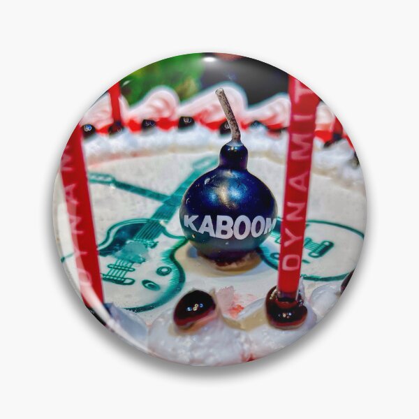 Item preview, Kaboom Birthday Cake Pop Art Photo designed and sold by aadventures.