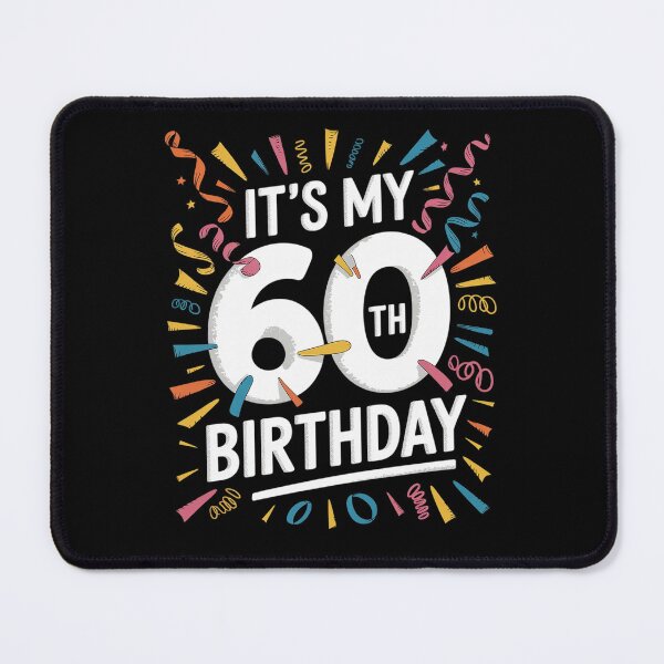 Item preview, It's My 60 Year Old Birthday Squad 60th B-Day Crew Matching designed and sold by catsdothingz.