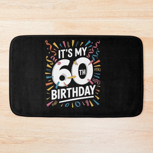 Item preview, It's My 60 Year Old Birthday Squad 60th B-Day Crew Matching designed and sold by catsdothingz.