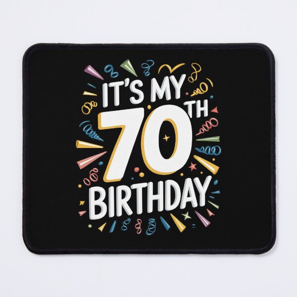 Item preview, It's My 70 Year Old Birthday Squad 70th B-Day Crew Matching designed and sold by catsdothingz.