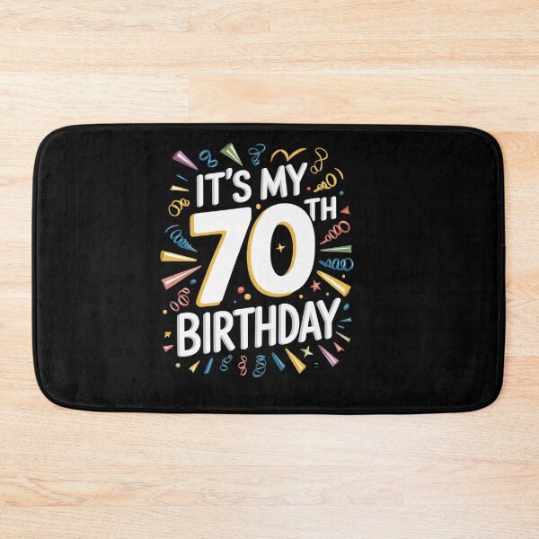 Item preview, It's My 70 Year Old Birthday Squad 70th B-Day Crew Matching designed and sold by catsdothingz.