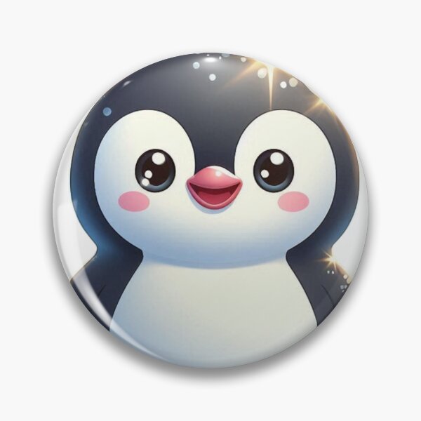 Item preview, Cute Penguin Kawaii - Happy Love Penguin Character - Adorable Animal Lover Gift designed and sold by Pablo059.