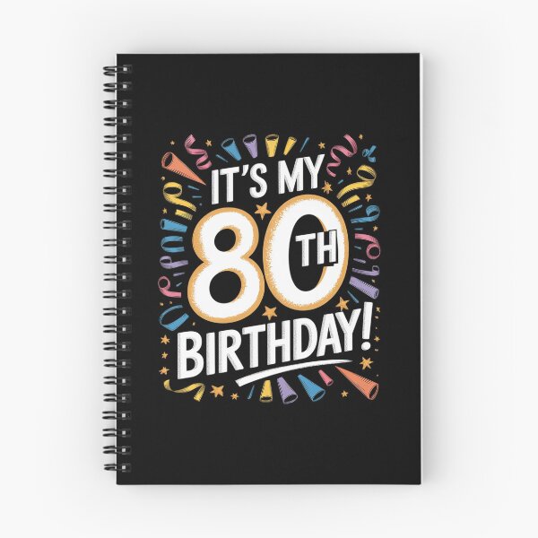 Item preview, It's My 80 Year Old Birthday Squad 80th B-Day Crew Matching designed and sold by catsdothingz.