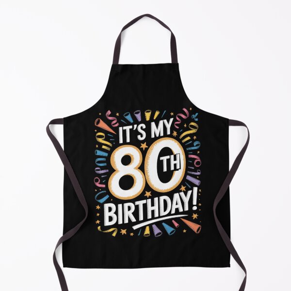 Item preview, It's My 80 Year Old Birthday Squad 80th B-Day Crew Matching designed and sold by catsdothingz.