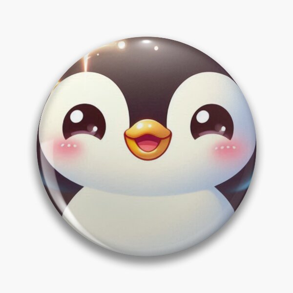 Item preview, Cute Penguin Kawaii - Happy Love Penguin Character - Adorable Animal Lover Gift designed and sold by Pablo059.