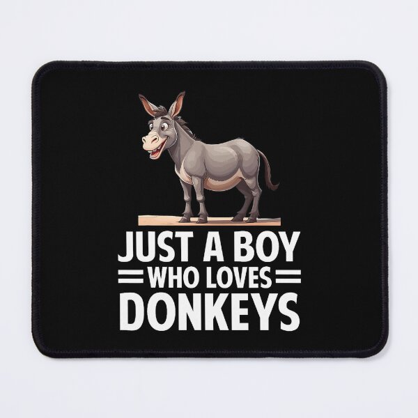 Item preview, Just A Boy Who Loves Donkeys Birthday Party Boys designed and sold by reeneregen.