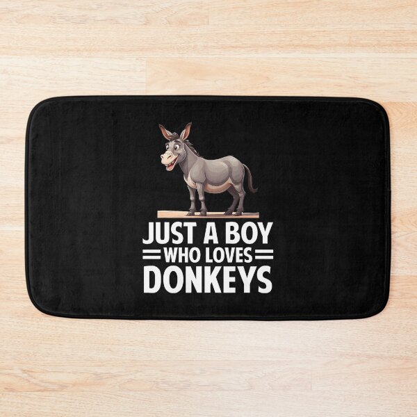 Item preview, Just A Boy Who Loves Donkeys Birthday Party Boys designed and sold by reeneregen.