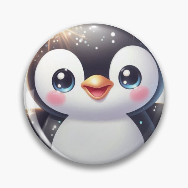 Item preview, Cute Penguin Kawaii - Happy Love Penguin Character - Adorable Animal Lover Gift designed and sold by Pablo059.