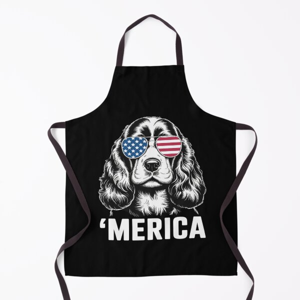Item preview, Merica - USA American Flag Cocker Spaniel Dog Animal Lover designed and sold by catsdothingz.